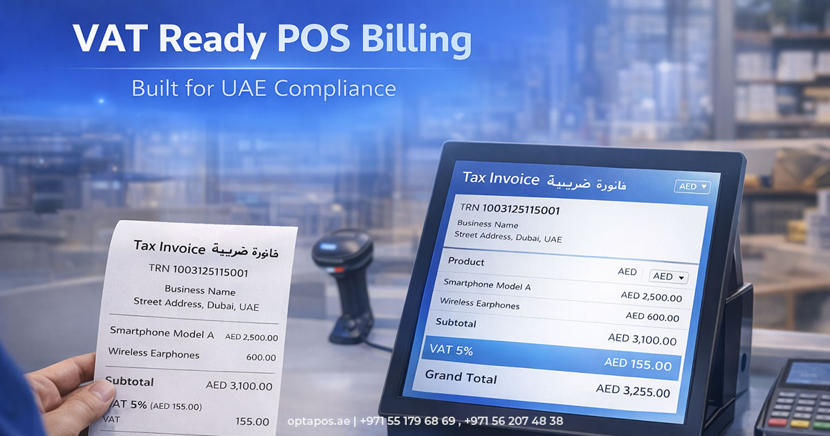 What UAE Retailers Should Know About VAT in POS Billing