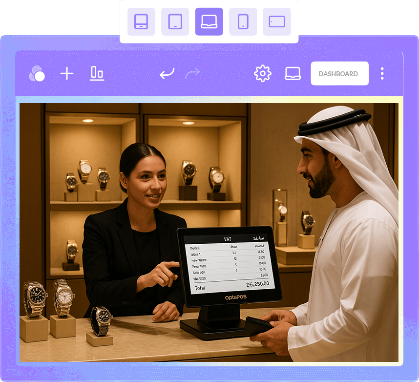 Best POS System for Watch Shop in UAE